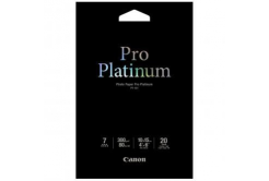 Canon 2768B013 Photo Paper Pro Platinum, foto papír, lesklý, bílý, 10x15cm, 4x6", 300 g/m2, 20 ks,
