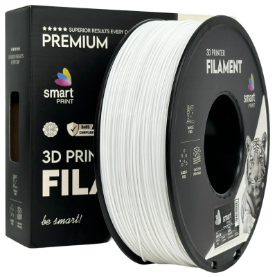 Smart Print FG-S133-E1, 3D filament, ASA, White, 1kg, 1,75mm