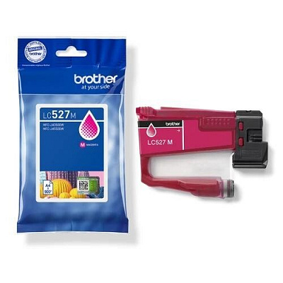 Brother LC-527M purpurová (magenta) originální cartridge