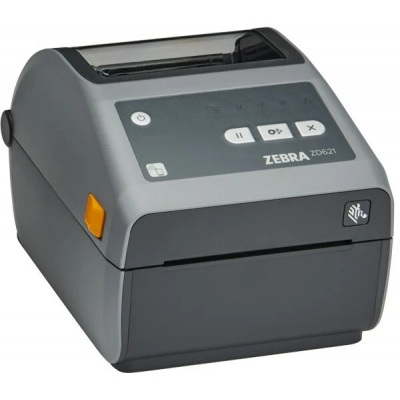 Zebra ZD621d ZD6A042-D2EF00EZ DT, 8 dots/mm (203 dpi), tiskárna štítků, EPLII, ZPLII, USB, odlepovač, black (nástupce GC420t)