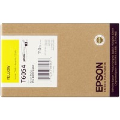 Epson T6054 žlutá (yellow) originální cartridge