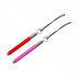 Sada dotykových per, rezistivní, kov/plast, červeno-růžové, 2 kusy, DOPRODEJ