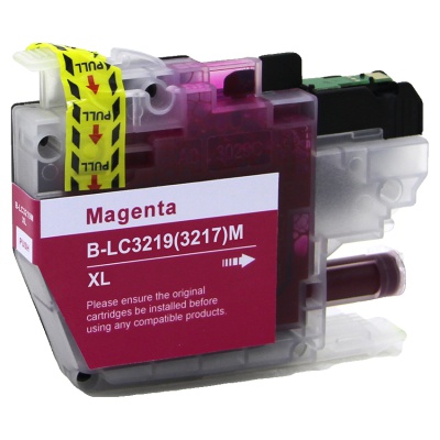 Brother LC-3217XL / LC-3219XL purpurová (magenta) kompatibilní cartridge