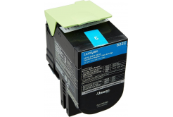 Lexmark 80C20C0 azurový (cyan) originální toner