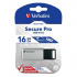 Verbatim 98664 Store N Go Secure Pro, USB flask disk, USB A 3.0, 16GB, AES 256-bit šifrování, s výsuvným konektor, stříbrný