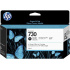 HP 730 P2V67A foto černá (photo black) originální cartridge