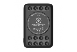 Powerton, power banka s bezdrátovým nabíjením, Li-Pol, 5V, nabíjení telefonů/tabletů, WBP5, 5000mAh, přísavky pro přilnutí k telef