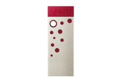 Apacer USB flash disk, USB USB 3.2 Gen1, 64GB, AH15J, magenta, AP64GAH15JR-1, USB A, dustproof,waterproof