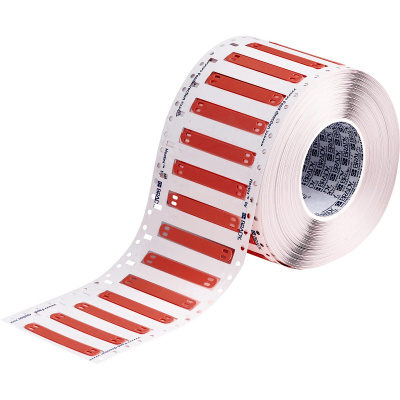 Brady HCM-75x10-B7643-RD / 620341, THT Heatex Cable Markers, 75.00 mm x 10.00 mm
