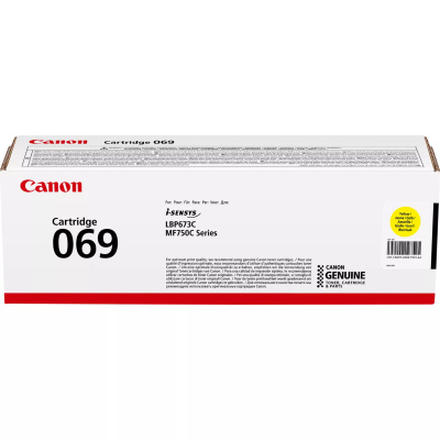 Canon 069Y 5091C002 žlutý (yellow) originální toner