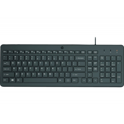 HP 150/Drátová USB/CZ-SK layout/Černá