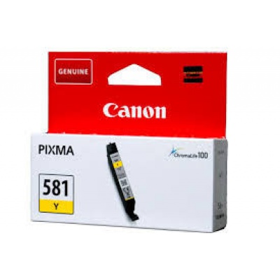 Canon CLI-581Y, 2105C001 žlutá (yellow) originální inkoustová cartridge