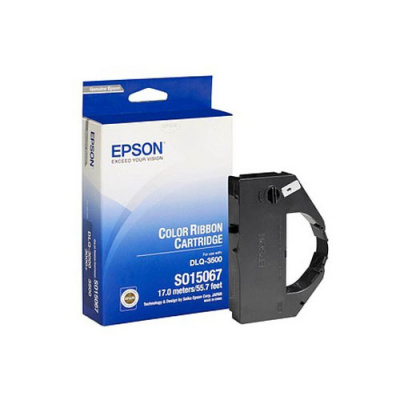 Epson C13S015067, barevná, originální barvicí páska