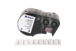 Brady M5-195-481 / 170885, 25.40 mm, Polyester, černý tisk / bílý podklad