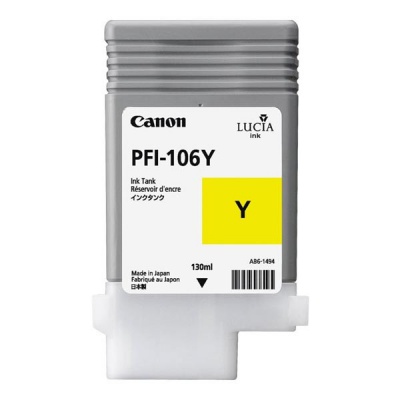 Canon PFI-206Y, 5306B001 žlutá (yellow) originální cartridge