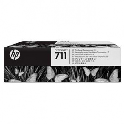 HP 711 C1Q10A barevná sada na výměnu tiskové hlavy