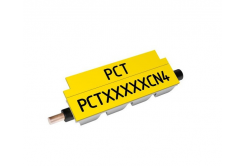 Partex PCT30018CN4, 2,5-3,3mm, 18mm, žlutá, 900ks, kontinuální nacvakávací profil