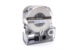 Epson LC-SS24BW, 24mm x 8m, modrý tisk / bílý podklad, kompatibilní páska