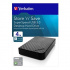 Verbatim 47685 Store N Save, externí pevný disk, 3.5", USB 3.0 (3.2 Gen 1), 4TB, černý