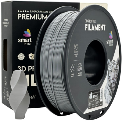 Smart Print FG-S14-E1, 3D filament, HS-PLA, Gray, 1kg, 1,75mm
