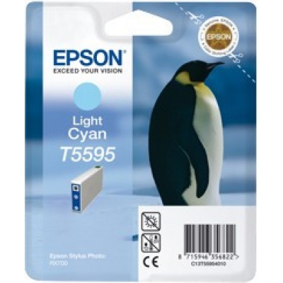Epson T55924010 azurová (cyan) originální cartridge