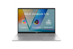 ASUS S3607QA 16.0  S3607QA-OLED064W Notebook, X1-26-100, 32GB, 1TB, SILVER, W11H