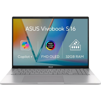 ASUS S3607QA 16.0  S3607QA-OLED064W Notebook, X1-26-100, 32GB, 1TB, SILVER, W11H