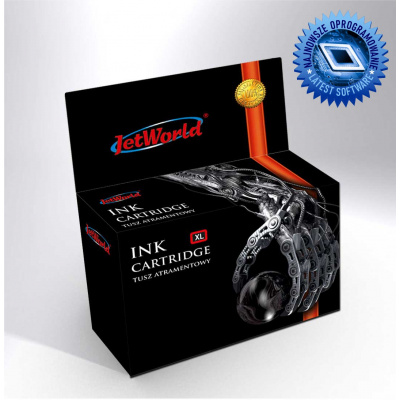 Ink Cartridge JetWorld Black HP 917XL remanufactured (product does not work with HP+ service, which concerns devices with an "e" ending in the name) 3YL85AE 