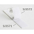 3M Hook & Loop™ SJ3572, bílý, háčky 25 mm x 45,7 m