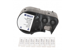 Brady M5-112-490 / 170889, 31.75 mm, Polyester, černý tisk / bílý podklad