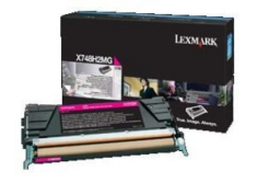 Lexmark X748H3MG purpurová (magenta) originální toner