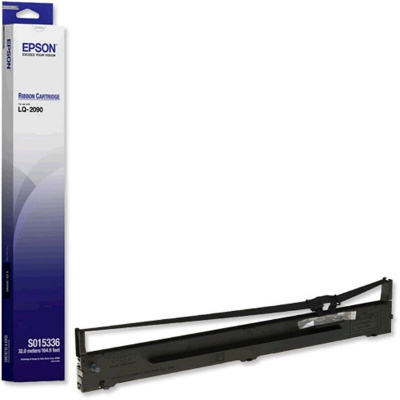 Epson C13S015337, černá, originální barvicí páska