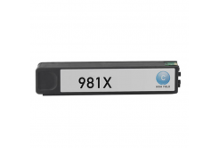 Kompatibilní cartridge s HP 981XL L0R09A azurová (cyan) 