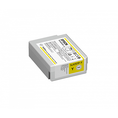 Epson SJIC57P-Y C13T58J440 pro ColorWorks, žlutá (yellow) originální cartridge