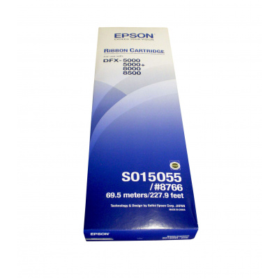 Epson 8766/C13S015055, černá, originální barvicí páska