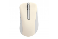 ASUS Wireless Mouse MD102/Kancelářská/Optická/Pro praváky/1 600 DPI/USB+BT/Béžová