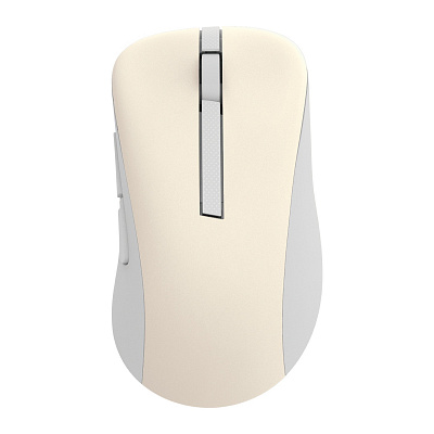 ASUS Wireless Mouse MD102/Kancelářská/Optická/Pro praváky/1 600 DPI/USB+BT/Béžová