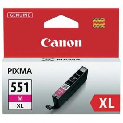 Canon CLI-551XLM 6445B001 purpurová (magenta) originální cartridge
