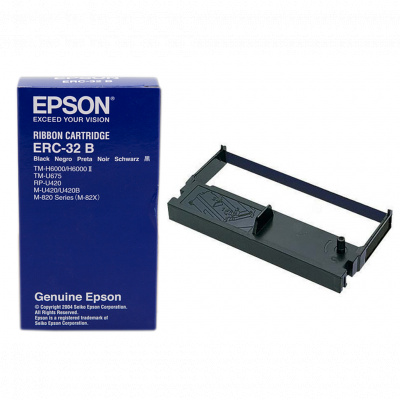 Epson ERC 32 C43S015371, černá, originální barvicí páska