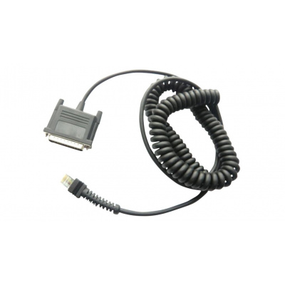 Datalogic CAB-509 RS232 kabel, CBX800, kroucený