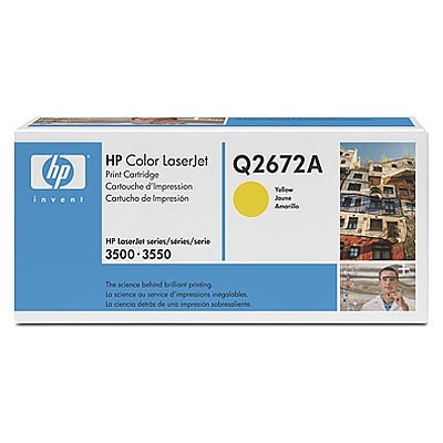 HP 309A Q2672A žlutý (yellow) originální toner