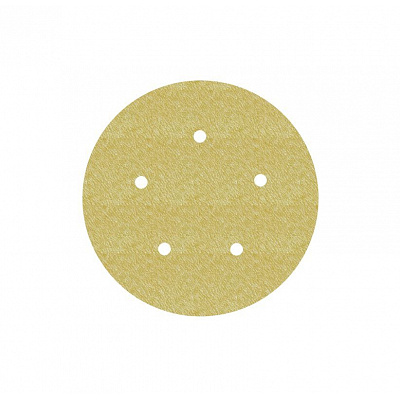 3M 255P brusný disk GOLD, suchý zip (Hookit), průměr 125 mm, 5 děr P080