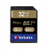 VERBATIM SDHC karta 32GB PRO+ Class 10, UHS-1 (R:90/W:80 MB/s)