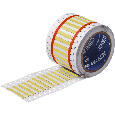 Brady HX-125-2-YL-2 / 117020, PermaSleeve Heatex Marking Sleeves, 25.40 mm x 6.00 mm