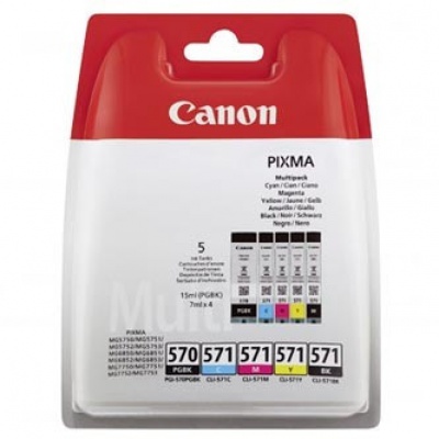 Canon PGI-570 + CLI-571 0372C004 sada originální cartridge