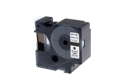 Kompatibilní páska s Dymo 53713, S0720930, 24mm x 7m, černý tisk / bílý podklad