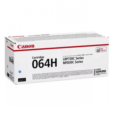 Canon originální toner 064HC, 4936C002, cyan, high capacity