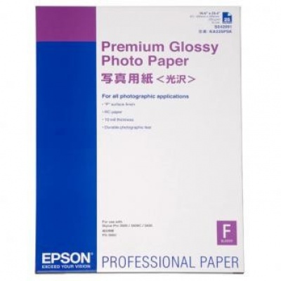 Epson S042091 Premium Glossy Photo Paper, foto papír, lesklý, bílý, Stylus Photo 890, 895, 1270, 2100, 