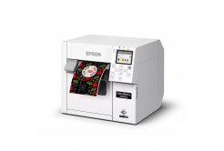 Epson ColorWorks D3800e C31CK03202, barevná tiskárna štítků USB, Ethernet, white