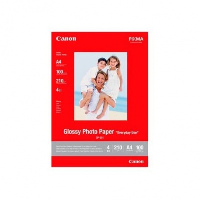 Canon GP-501 0775B001 Glossy Photo Paper, A4, 200 g/m2, 100 ks, foto papír, lesklý, bílý